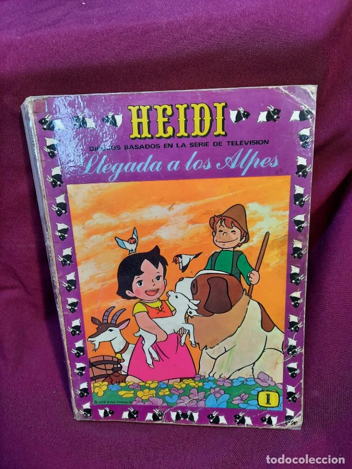 Tebeos: HEIDI 12 COMICS DE DIBUJOS BASADOS EN LA SERIE DE TELEVISION - Foto 2