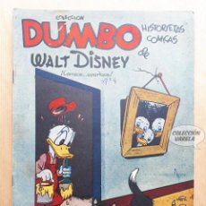 Tebeos: DUMBO Nº 4 - WALT DISNEY - HISTORIETAS CÓMICAS - ERSA 1950