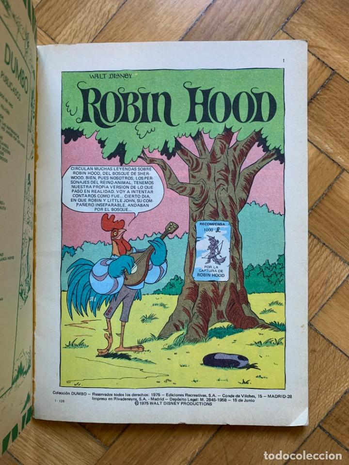 Tebeos: Dumbo 126: Robin Hood Versi&oacute;n Completa de la Pel&iacute;cula - Foto 8
