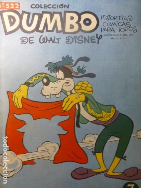 Tebeos: COMIC DUMBO N&ordm; 522 DE ERSA - Foto 1