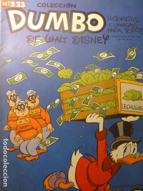 Tebeos: COMIC DUMBO N&ordm; 523 DE ERSA - Foto 1