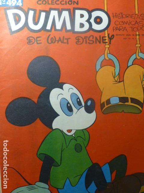 Tebeos: COMIC DUMBO N&ordm; 494 DE ERSA - Foto 1