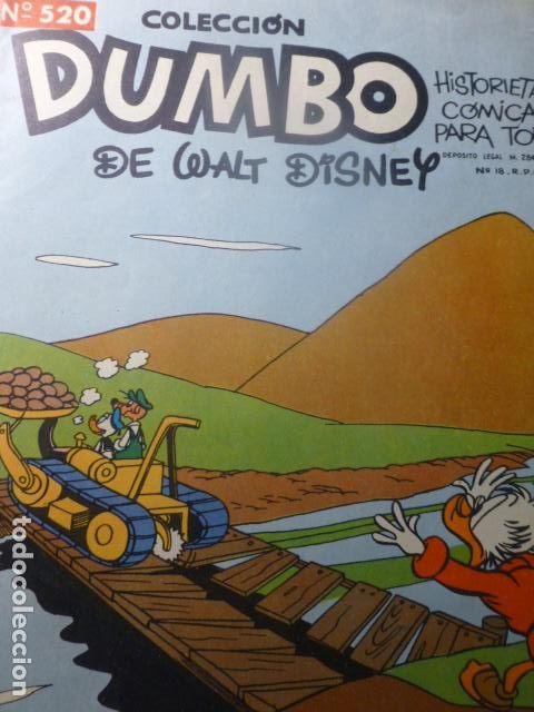 Tebeos: COMIC DUMBO N&ordm; 520 DE ERSA - Foto 1