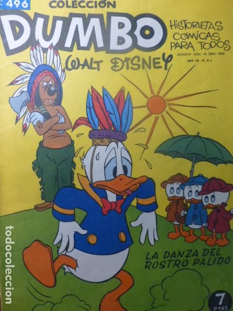 Tebeos: COMIC DUMBO N&ordm; 496 DE ERSA - Foto 1
