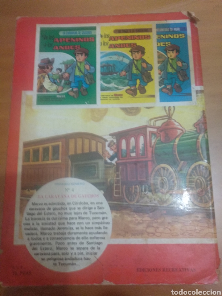 Tebeos: C&oacute;mic Marco,de los Apeninos a los Andes - Foto 2