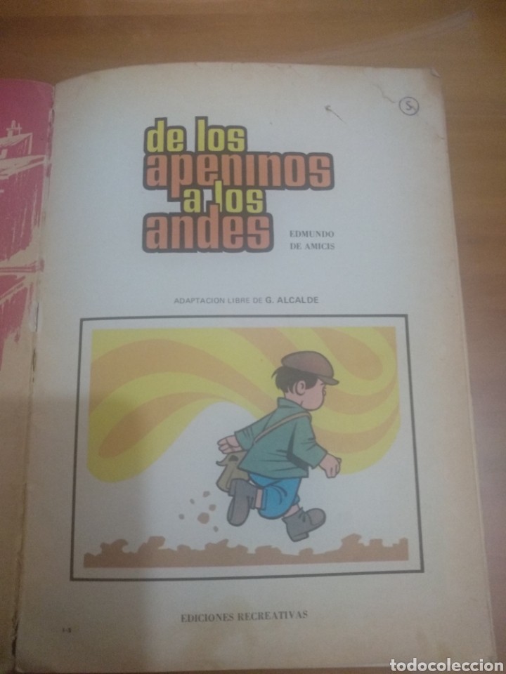 Tebeos: C&oacute;mic Marco,de los Apeninos a los Andes - Foto 3