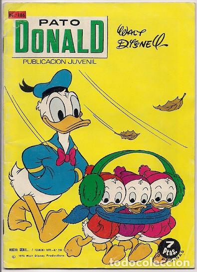 Tebeos: Ersa. Pato donald. 186. - Foto 1