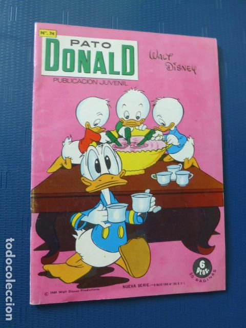 Tebeos: PATO DONALD N&ordm; 74 ERSA - Foto 1