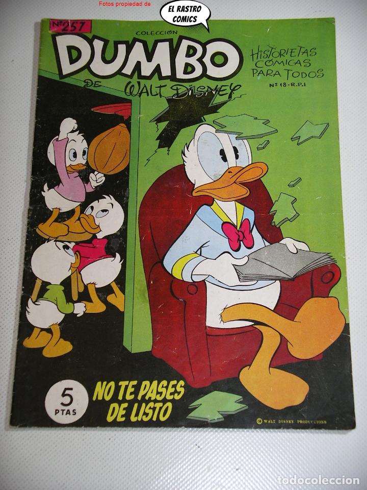 Tebeos: Dumbo n&ordm; 257, ed. ERSA, 5 ptas - Foto 1