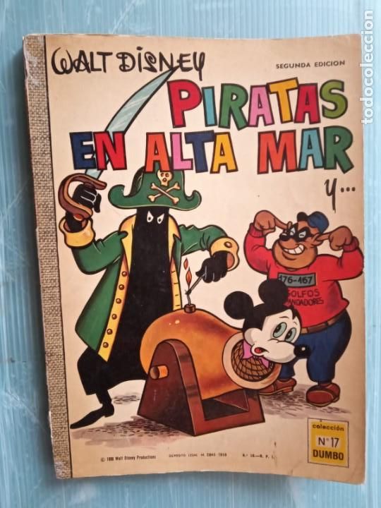 Tebeos: COMIC DUMBO ERSA DISNEY 17 PIRATAS EN ALTA MAR - Foto 2