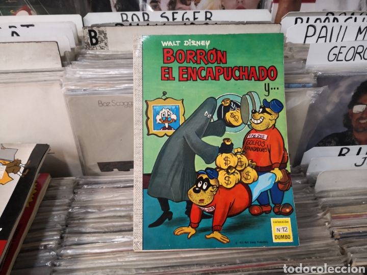 Tebeos: Colecci&oacute;n dumbo, 12,borron el encapuchado - Foto 1