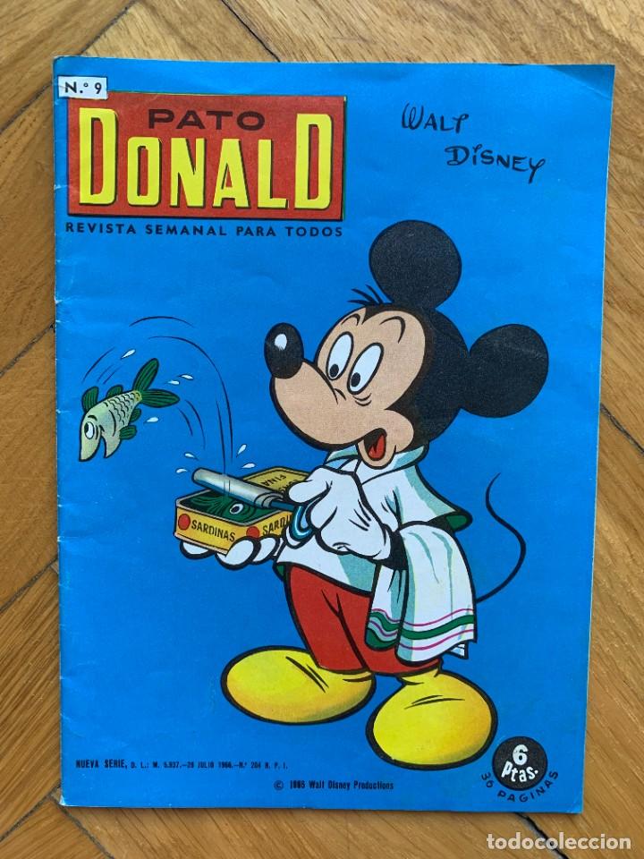 Tebeos: Pato Donald n&ordm; 9 - Buen Estado - Foto 1