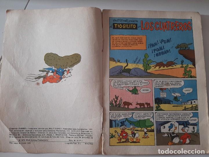 Tebeos: COMIC DUMBO N&ordm; 31 LOS CUATREROS SIN TAPAS - Foto 2