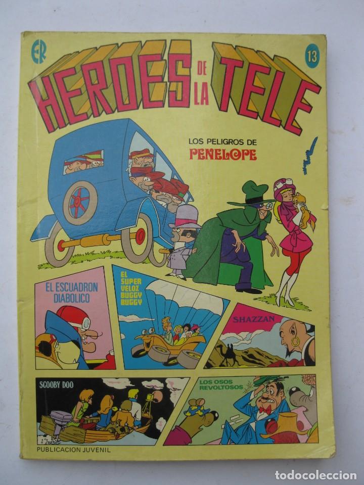 Tebeos: H&Eacute;ROES DE LA TELE - N&ordm; 13 - E.R.S.A. - A&Ntilde;O 1979. - Foto 1