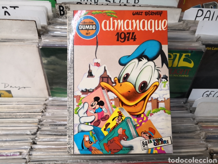 Tebeos: Dumbo 107,almanaque 1974 Walt Disney - Foto 1