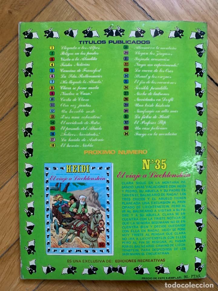 Tebeos: Heidi n&ordm; 34 - Normal Estado - Foto 3