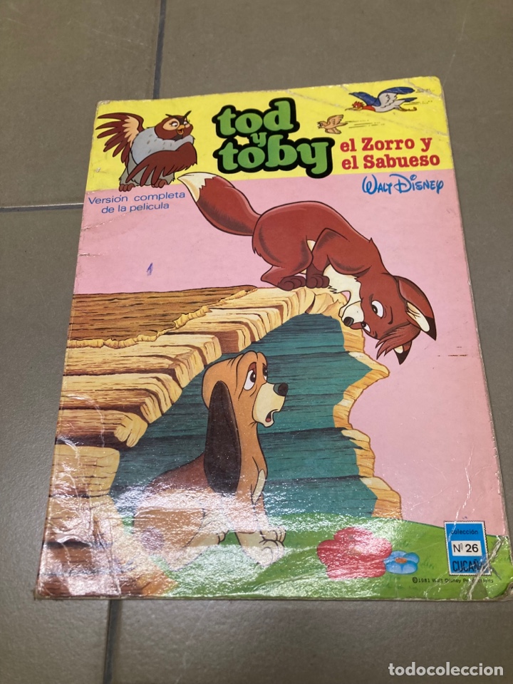 Tebeos: Lote 2 c&oacute;mics Tod y Tobi y El Libro de la Selva - Foto 1