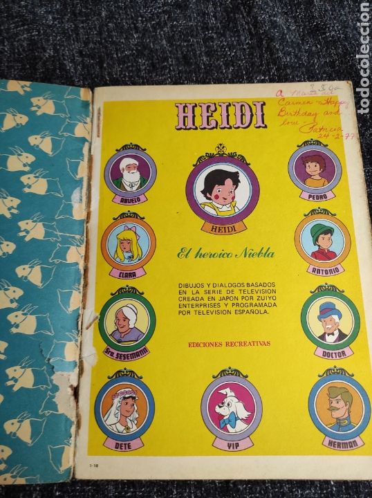 Tebeos: HEIDI N&ordm; 18 - EDITA : EDICIONES RECREATIVAS - Foto 2