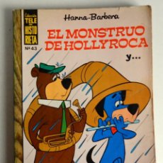 Tebeos: HANNA BARBERA TELEHISTORIETA #43 EL MONSTRUO DE HOLLYROCA Y... - ERSA 1972