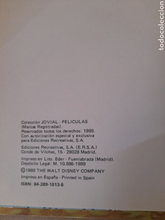 Tebeos: Tomo 72, Pel&iacute;culas de 1989 - Foto 3