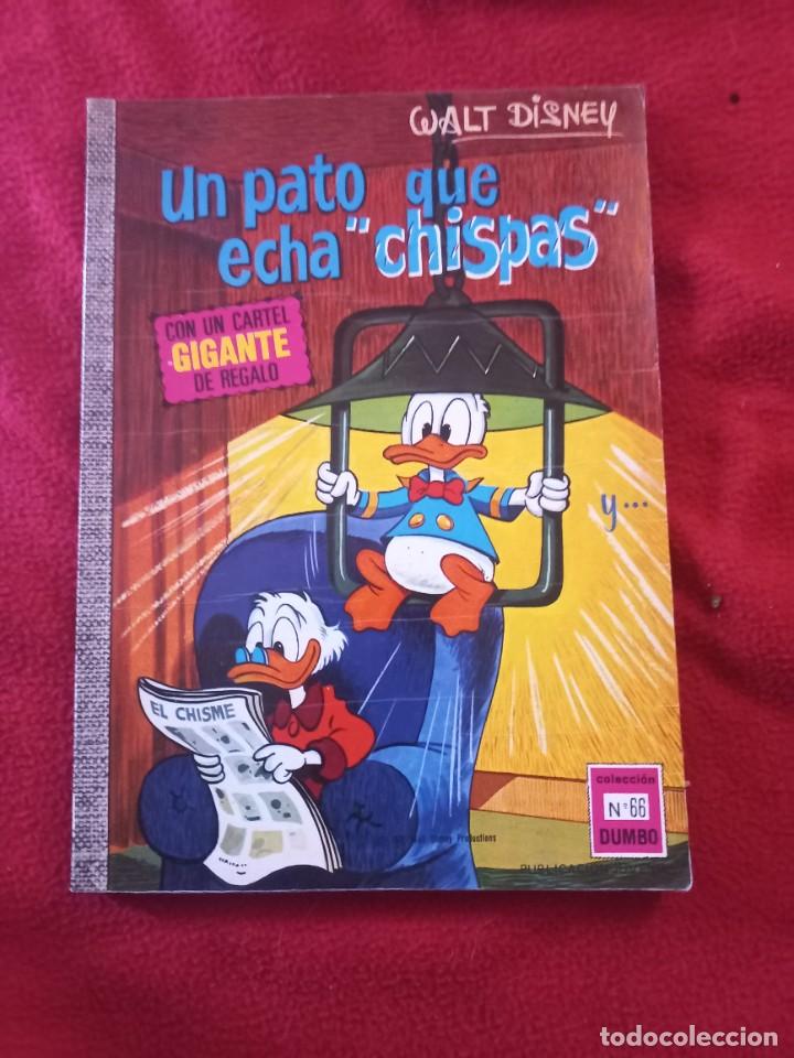 Tebeos: DUMBO 66 - UN PATO QUE ECHA CHISPAS - W. DISNEY - RUSTICA - Foto 1