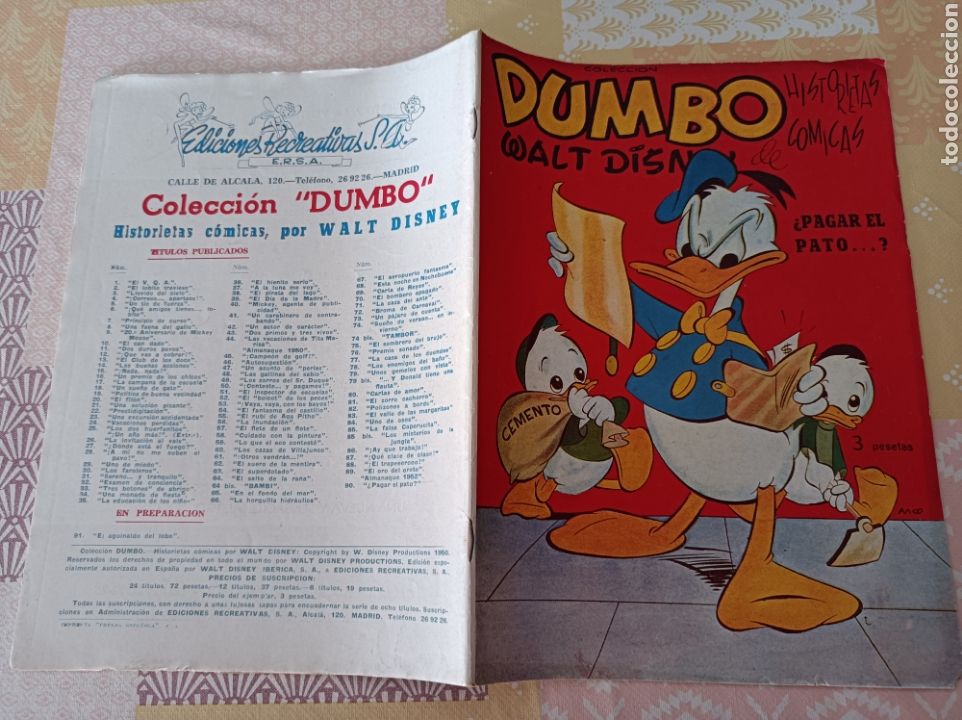 Tebeos: Dumbo 90 editorial ERSA &iquest; pagar el pato ... ? - Foto 2