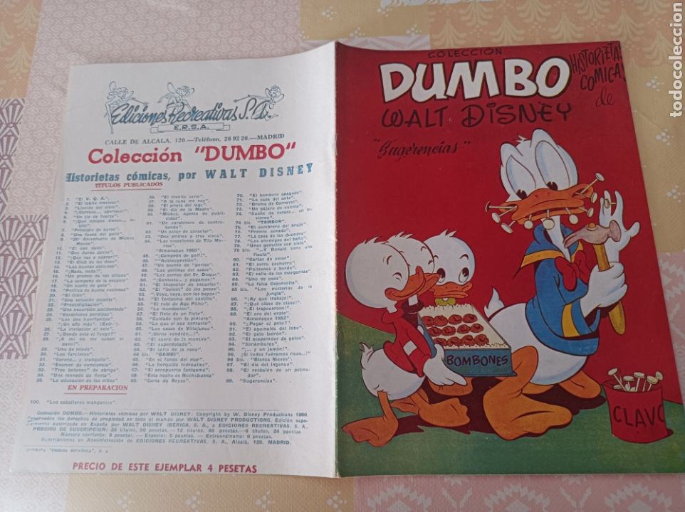 Tebeos: Dumbo 99 editorial ERSA sugerencias - Foto 2