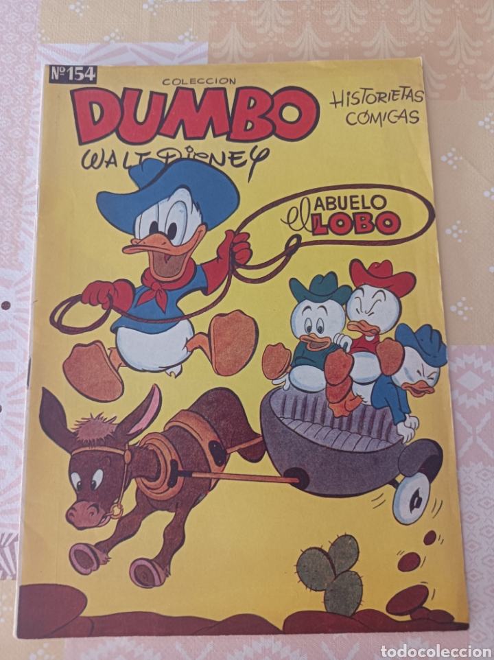Tebeos: Dumbo 154 editorial ERSA el abuelo lobo - Foto 1