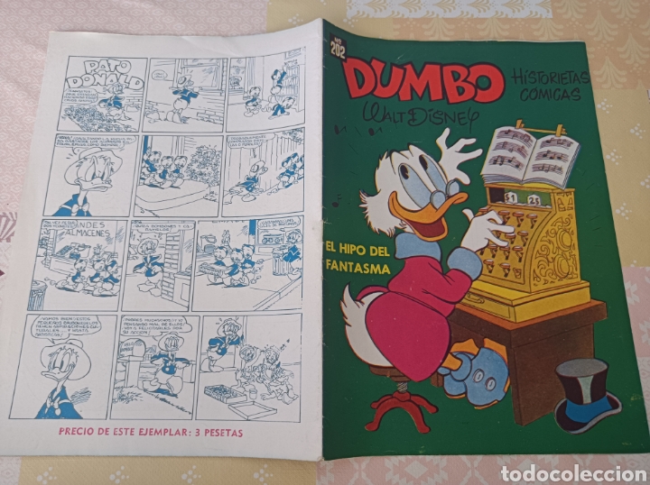 Tebeos: Dumbo 202 editorial ERSA el hipo del fantasma - Foto 2