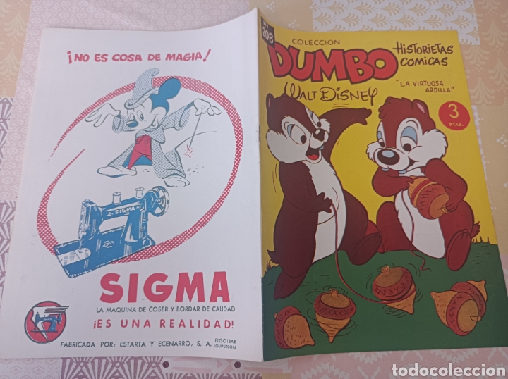 Tebeos: Dumbo 208 editorial ERSA la virtuosa ardilla - Foto 2