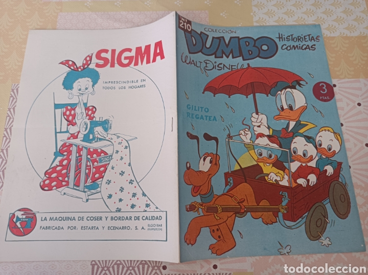 Tebeos: Dumbo 210 editorial ERSA Gilito regatea - Foto 2