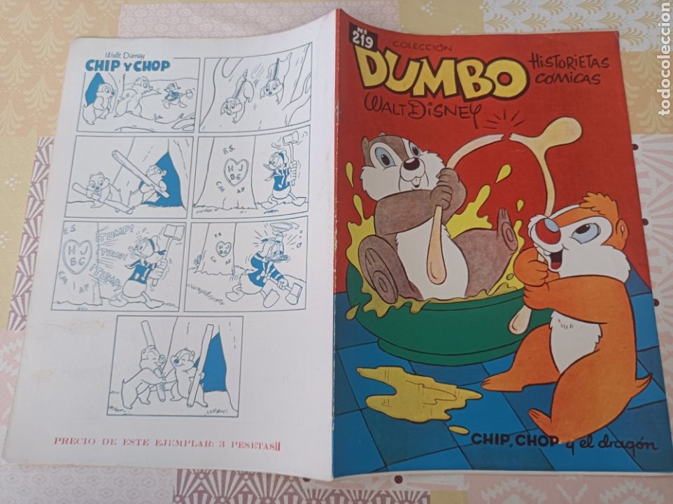 Tebeos: Dumbo 219 editorial ERSA CHIP , CHOP y el drag&oacute;n - Foto 2