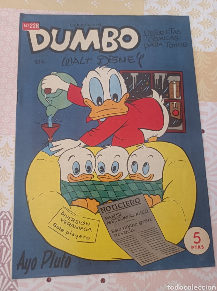 Tebeos: Dumbo 228 editorial ERSA ayo pluto - Foto 1
