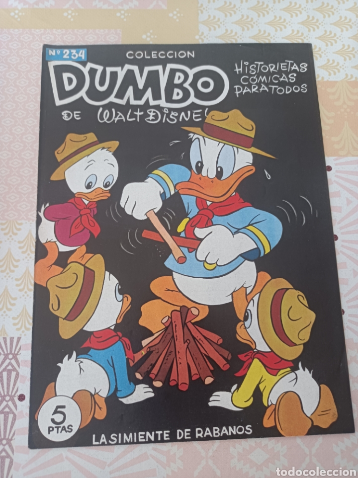 Tebeos: Dumbo 234 editorial ERSA la simiente de rabanos - Foto 1