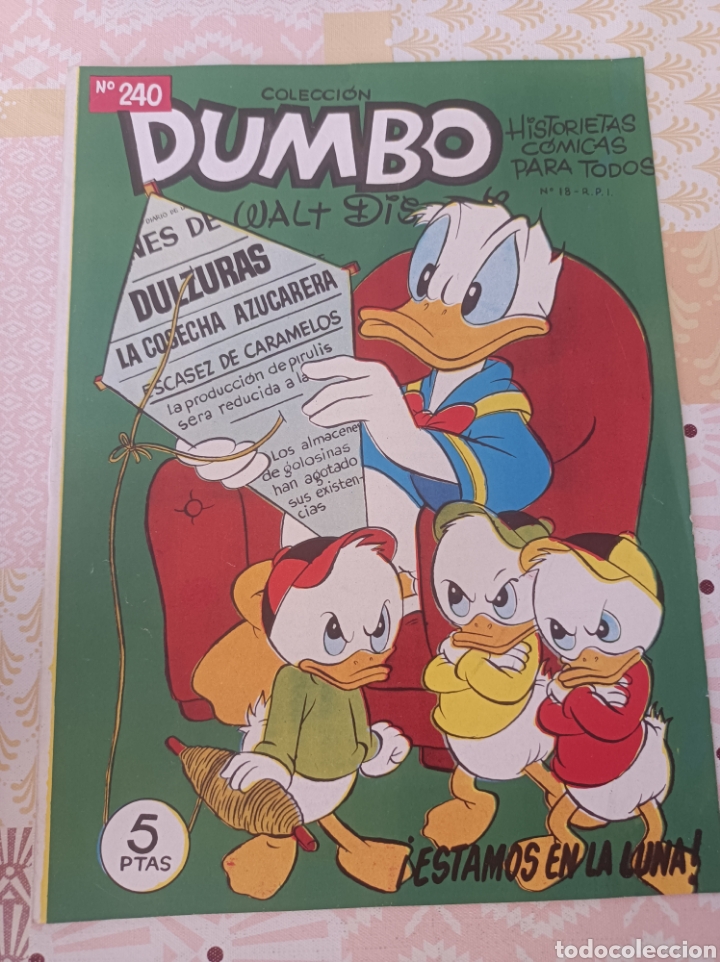Tebeos: Dumbo 240 editorial ERSA &iexcl; estamos en la luna ! - Foto 1