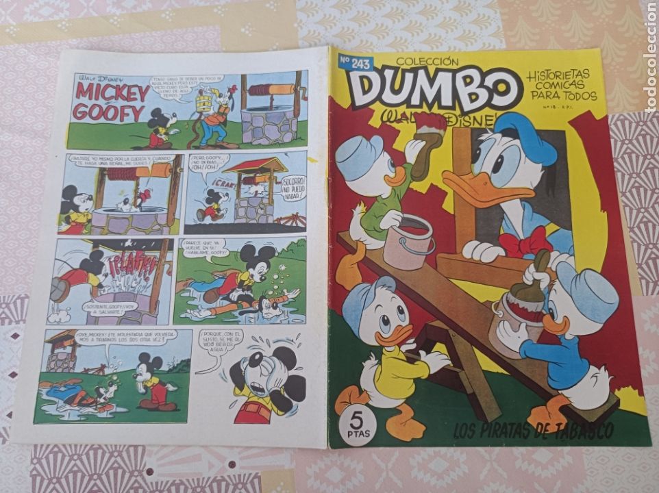 Tebeos: Dumbo 243 editorial ERSA los piratas de Tabasco - Foto 2