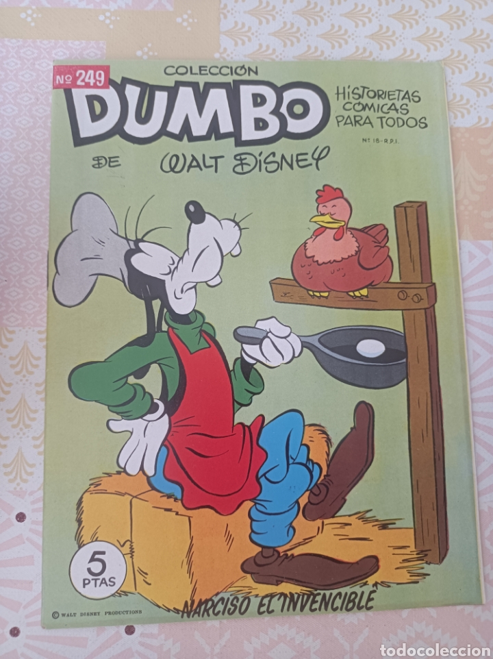 Tebeos: Dumbo 249 editorial ERSA Narciso el invencible - Foto 1