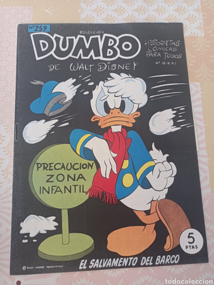 Tebeos: Dumbo 259 editorial ERSA el salvamento del barco - Foto 1