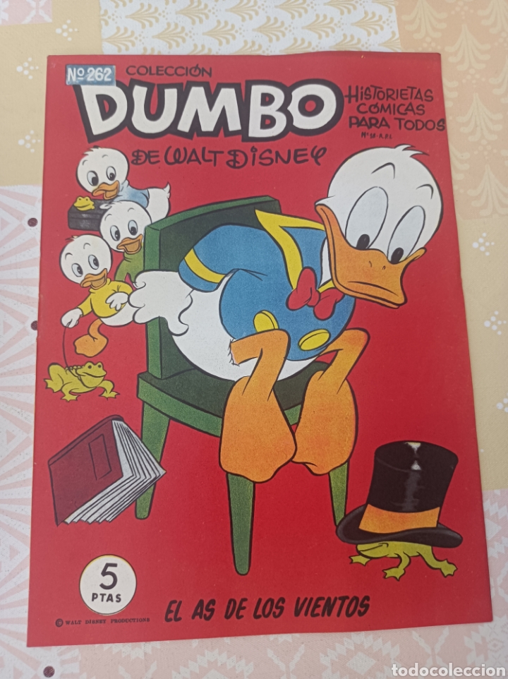 Tebeos: Dumbo 262 editorial ERSA el as de los vientos - Foto 1