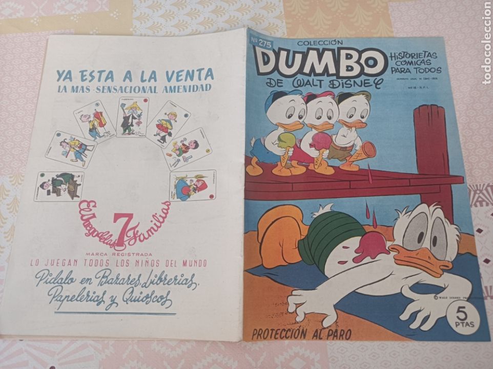 Tebeos: Dumbo 275 editorial ERSA protecci&oacute;n al paro - Foto 2