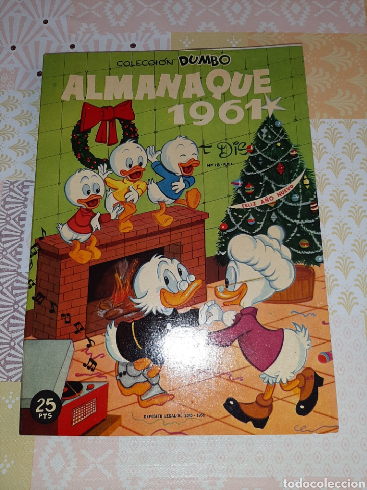 Tebeos: Dumbo Almanaque para 1961 NUEVO - Foto 1