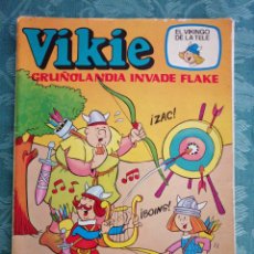 Tebeos: VIKIE EL VIKINGO DE LA TELE 26 GRUÑOLANDIA INVADE FLAKE 1977 ERSA. Lote 355107973