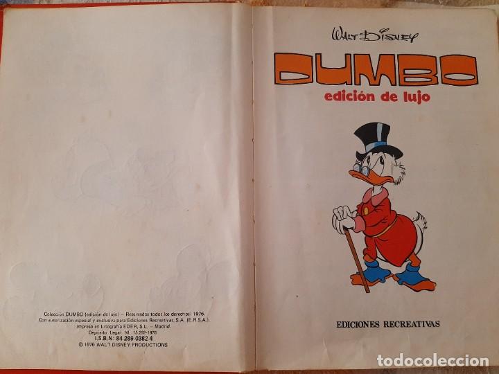 Tebeos: DUMBO EDICION DE LUJO 5 COMIC ERSA - Foto 2