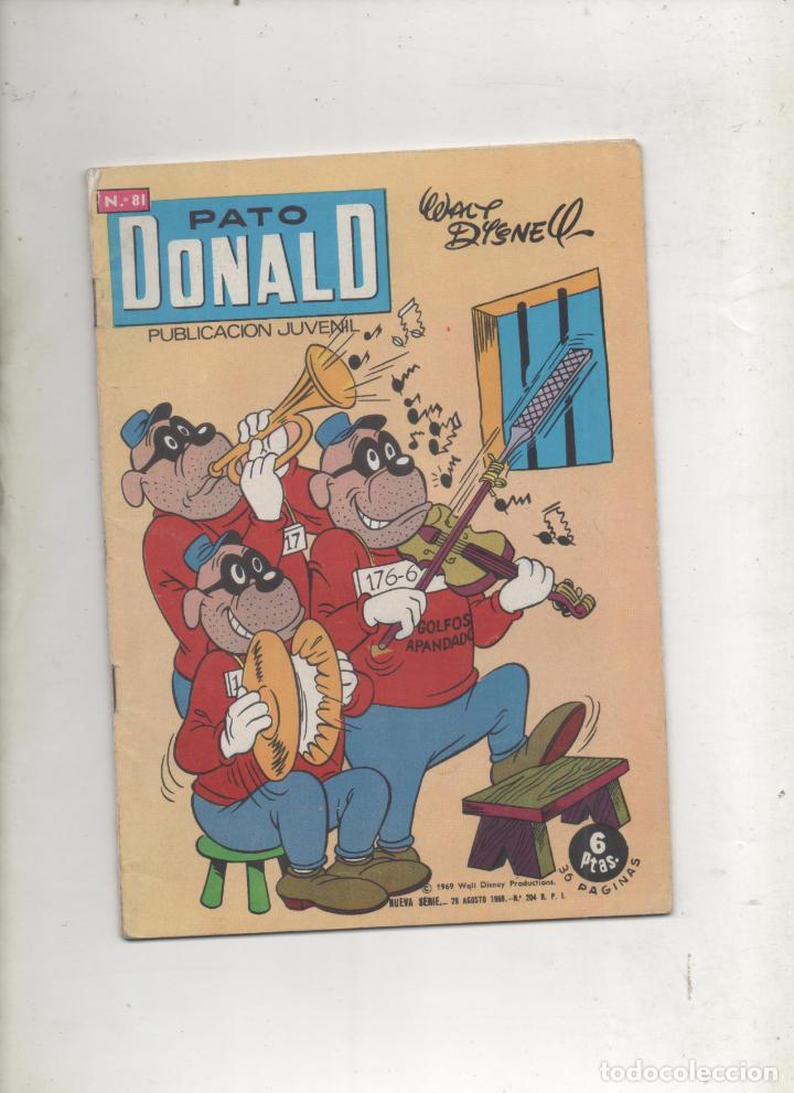 Tebeos: PATO DONALD N&ordm;81 -B8 - Foto 1