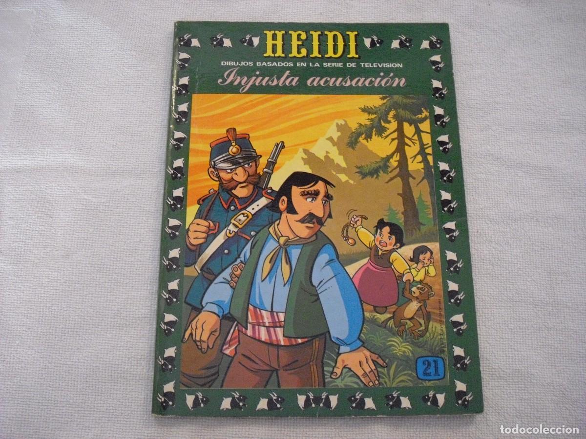 Tebeos: HEIDI N.21, INJUSTA ACUSACION. - Foto 1