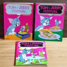 Tebeos: TOM Y JERRY FESTIVAL TRES EJEMPLARES Nº 61 69 Y 73 - 1982 EDITORIAL EDICIONES RECREATIVAS.