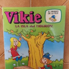 Tebeos: VIKIE LA ISLA DEL TIBURÓN Nº 62 EL VIKINGO DE LA TELE. ERSA 1982