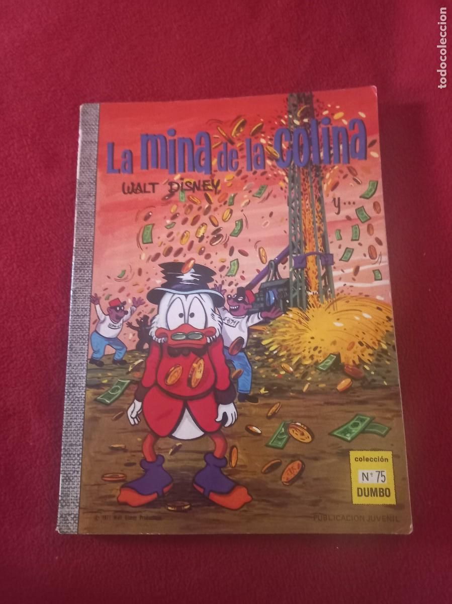 Tebeos: DUMBO 75 - LA MINA DE LA COLINA - WALT DISNEY - RUSTICA - Foto 1
