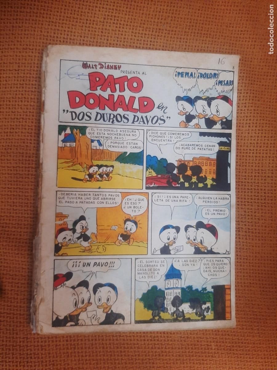 Tebeos: COMIC DUMBO ERSA N&ordm; 16 DOS DUROS PAVOS SIN TAPAS - Foto 1