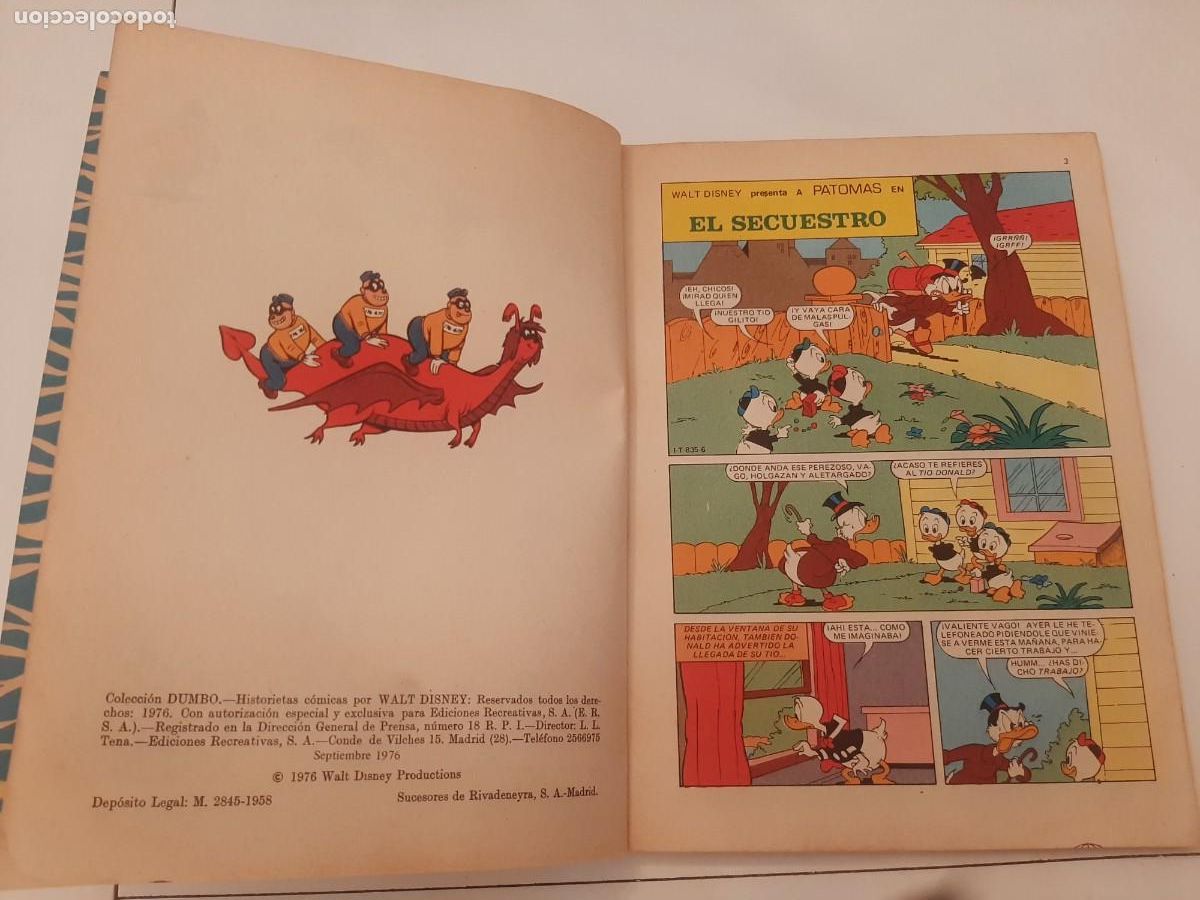 Tebeos: COMIC DUMBO ERSA N&ordm; 141 EL SECUESTRO - Foto 2